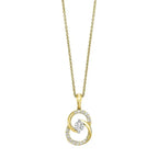 10Kt Yellow Gold Diamond 1/4Ctw Pendant