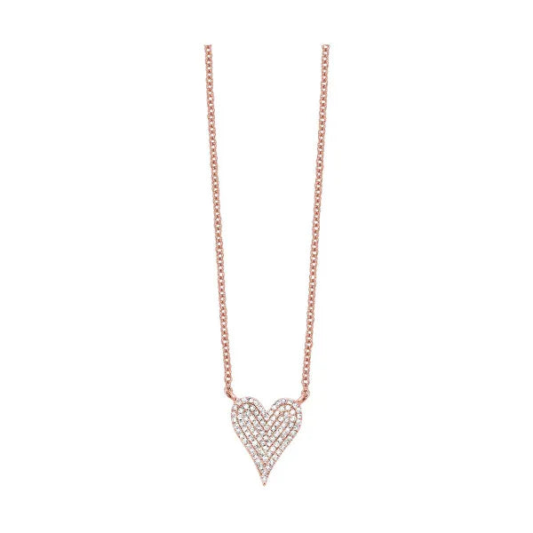 10Kt Yellow Gold Diamond 1/5Ctw Pendant