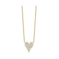 10Kt Yellow Gold Diamond 1/5Ctw Pendant