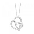 Silver Diamond 1/20Ctw Pendant