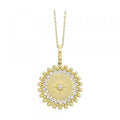 14Kt Yellow Gold Diamond 1/2Ctw Pendant