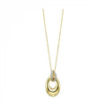 14K Yellow Gold Diamond 1/3Ctw Pendant