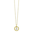 10K Yellow Gold Diamond 1/8Ctw Pendant