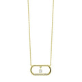 10K Yellow Gold Diamond 1/6Ctw Pendant