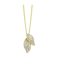 10K Yellow Gold Diamond 1/4Ctw Pendant
