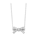 10K White Gold Diamond 1/7Ctw Pendant
