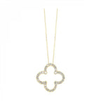 14K Yellow Gold Diamond 1/4Ctw Pendant