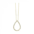 14K Yellow Gold Diamond 1/4Ctw Pendant