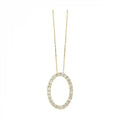 14K Yellow Gold Diamond 1/4Ctw Pendant