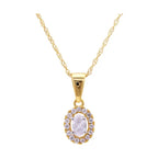 14Kt Yellow Gold Diamond 1/4Ctw Pendant
