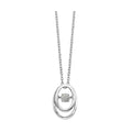 Silver Diamond 1/20Ctw Pendant