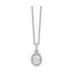 14K Yellow Gold Diamond 1/3Ctw Pendant