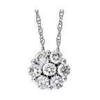14Kt Yellow Gold Diamond 1/10Ctw Pendant