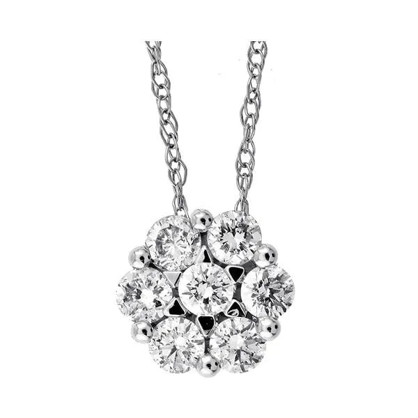 14Kt Yellow Gold Diamond 1/10Ctw Pendant