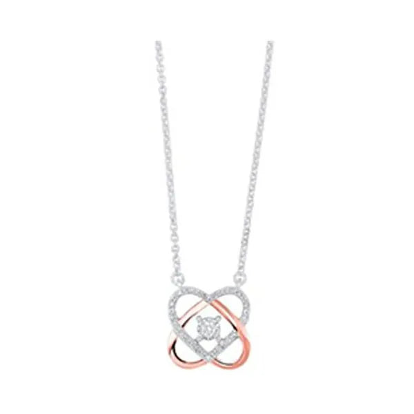 14Kt Yellow Gold Diamond 1/12Ctw Pendant