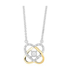 14Kt Yellow Gold Diamond 1/12Ctw Pendant