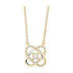 14Kt Yellow Gold Diamond 1/12Ctw Pendant