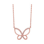 10K Yellow Gold Diamond 1/10Ctw Pendant