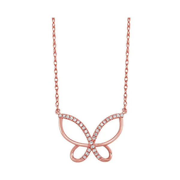 10K Yellow Gold Diamond 1/10Ctw Pendant