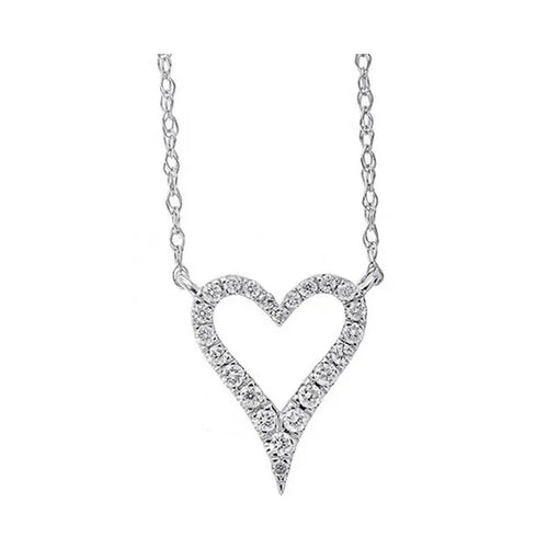 10Kt Yellow Gold Diamond 1/10Ctw Pendant