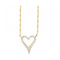 10Kt Yellow Gold Diamond 1/10Ctw Pendant