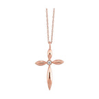 10Kt Yellow Gold Diamond 1/50Ctw Pendant