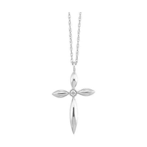 10Kt Yellow Gold Diamond 1/50Ctw Pendant