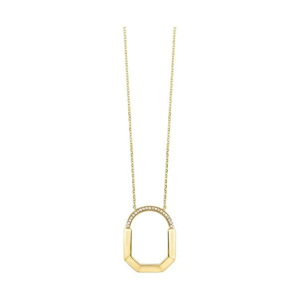 10Kt Yellow Gold Diamond 1/20Ctw Pendant