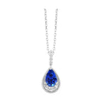 10Kt Yellow Gold Diamond 1/20Ctw & Emerald 3/8Ctw Pendant