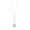 10Kt White Gold Diamond 1/2Ctw Pendant