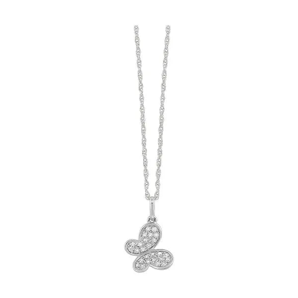10Kt Yellow Gold Diamond 1/20Ctw Pendant