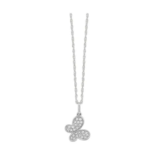 10Kt Yellow Gold Diamond 1/20Ctw Pendant
