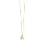 10Kt Yellow Gold Diamond 1/20Ctw Pendant