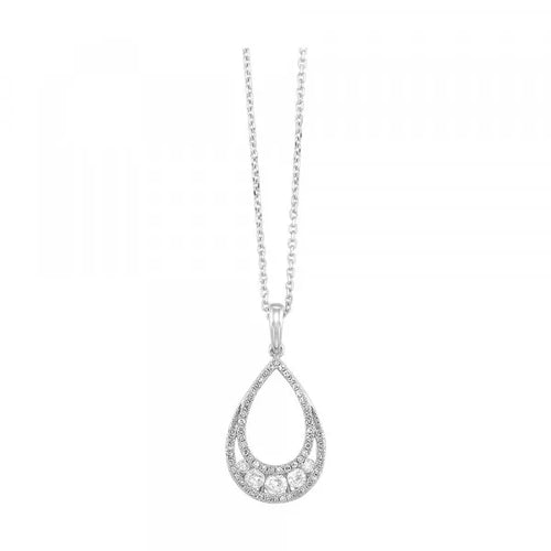 10Kt Yellow Gold Diamond 1/4Ctw Pendant