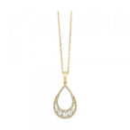10Kt Yellow Gold Diamond 1/4Ctw Pendant