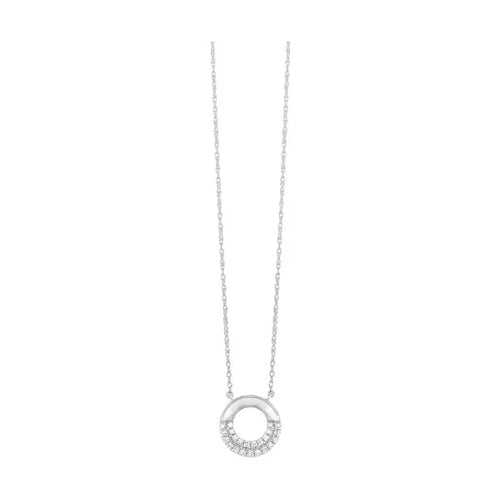 10Kt Yellow Gold Diamond 1/6Ctw Pendant