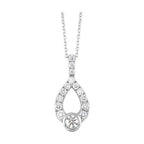 14Kt Yellow Gold Diamond 1/4Ctw Pendant