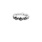 Baby Rose Infinity Ring