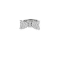 Baby Bow Ring Pave Cz