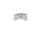 Baby Bow Ring Pave Cz