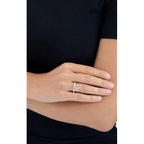 Cz Ring W/ Mb Cross