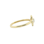 Perfect Love .08ct Diamond Floral Ring