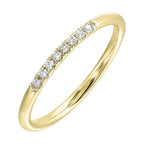 14K Yellow Gold Diamond 1/12Ctw Ring