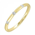 14K Yellow Gold Diamond 1/12Ctw Ring