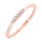 10Kt Yellow Gold Diamond 1/20Ctw Ring