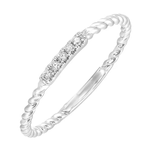 10Kt Yellow Gold Diamond 1/20Ctw Ring