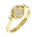 10Kt Yellow Gold Diamond 1/20Ctw Ring