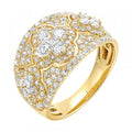 14Kt Yellow Gold Diamond 1 1/2Ctw Ring
