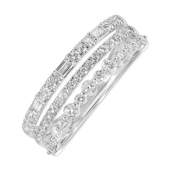 14Kt White Gold Diamond 1/2Ctw Ring