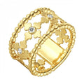 14K Yellow Gold Diamond 1/10Ctw Ring